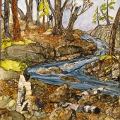 5th Place - Painting - Shelby (1) Img #1  Woodland