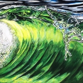 HM - Painting - Campbell-L (1) Img #1  Newton's Wave