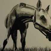 Ali Graves – “Hay, Down There” - www.facebook.com/artworkbyaligraves