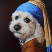 4th Place - Elise Leslie-Allen - “Girl with Pearl Collar” – www.gallery247.com.au