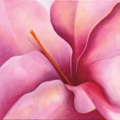 Mary Ahern – “This Is The Way - Candy Wind Hibiscus” - www.MaryAhernArtist.com