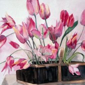 Marti White - “Basket of Tulips” – www.artbymartiwhite.com