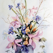 Marti White - “Formal Floral” – www.artbymartiwhite.com