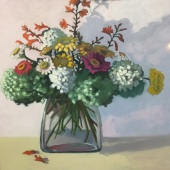 Carolyn McDonald - “Crocosmia Directing the Symphony” – www.carolynmcdonaldfineart.com