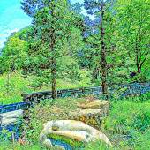 GK Wallace - “Napping Stone Face” – www.gkwallacefineart.com