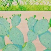 Margaret L Brooks - “Southwestern Prickly Pear” – www.fineartamerica.com/profiles/margaret-brooks.html