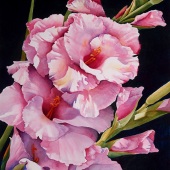 1st Place – Linda Mullen - “Gladiola Joy” – www.lindamullen.com