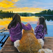 Cher Pruys – “On the Dock” - www.artbycher.ca