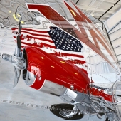 Cher Pruys – “Patriotic Reflection” - www.artbycher.ca