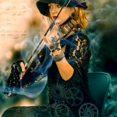 Christina Brunton – “Steampunk Violinist”