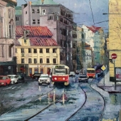 B - OA - 1st - Krupičková (1) Img #1 Tram No 2