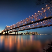 Wolfe (1) Img #1 New Orleans under the Twin Bridges