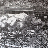 Roome (1) Img #1 There is a Buffalo on the Roof