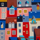 Toni Silber-Delerive - “Rouen, Normandy” – www.tonisart.com/