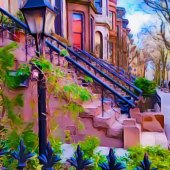 Katie Bundrick - “Walton Row” – www.instagram.com/artbyksjb/