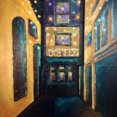 Maria Gedroc - “Coffee Shop” – www.mariagedrocart.weebly.com/
