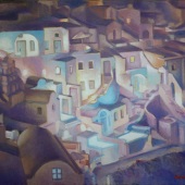 Daniela Viecelli Ianculescu - “Santorini at Night” – pupadi@gmail.com