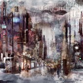 Cheryl Parris - “Streetlights and Snow” – www.cherylparris.com/