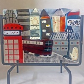 4th Place – Jill Tanenbaum - “London” – www.creativeglassdesign.com