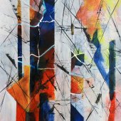 Marti White - “Crosshatched” – http://www.artbymartiwhite.com/