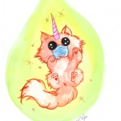 Super Apple Pie - “Unicat Masked & Ready” – superapplepieart@gmail.com