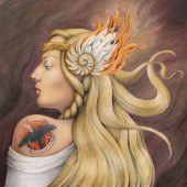 Carye VanDerPol Mahoney - “Fortune Favours the Brave” – http://www.etsy.com/ca/shop/CaryeVDPMahoney