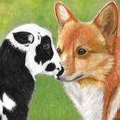 Avery Anderson - “Meet and Greet (or life before Covid 19)” – http://averyandersonanimalart.com/