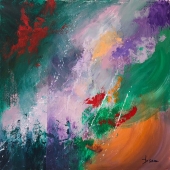 Cyndy Baran – “Cosmic Disturbance” - www.cyndybaranstudio.com