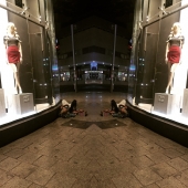 Dana Taylor – “Sleeping Rough by Dana Taylor – Another White Trash Mannequin on Display” - www.danataylorwow.com/english