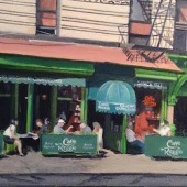 Elliot Appel – “Coffee Talk” - www.elliotappelpaints.com/