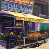 Elliot Appel – “Lunch At La Isla” - www.elliotappelpaints.com/