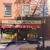 Elliot Appel – “Porto Rico On Bleecker” - www.elliotappelpaints.com/