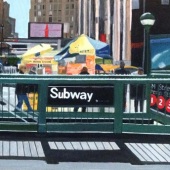 Elliot Appel – “Seventh Avenue Local” - www.elliotappelpaints.com/