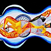 Modak (3) Img #1  Animal Embrace With Man And Woman