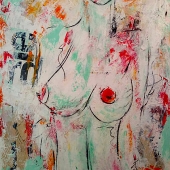 4th Place - Painting - Farmilo (1) Img #2  Abstract Form