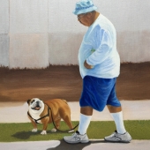 204.-Gladys-Jimenez-–-“Man-with-Dog”