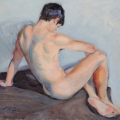 45.-Ilse-Taylor-Hable-–-“Study-of-a-Male-Nude”