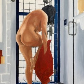 Steven W. Booth – “Drying Off” – https://stevenwbooth.com/paintings.html