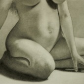 Kevin David Kemp – “Figure on Floor” – http://www.kanadianpaintandphoto.com/