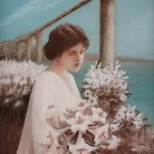 Daniela-Liliana Lazar – “Queen Mary at Balchik” – http://www.dalilaart.ro/