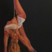 Nancy Satin – “Topsy Turvy” – http://www.nancysatinart.com/