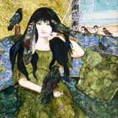 JoAnn Deuel Shelby – “Robin's Flock” – http://www.snowqueenstudio.com/