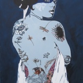 Lesley Taylor – “Saw Her Bathing on the Roof” – pin100lt@gmail.com