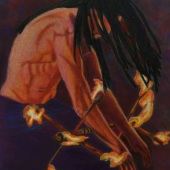 Robin Rudolph – “Fire Dancer” – https://www.instagram.com/robin.rudolph.fineart/