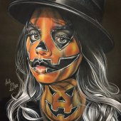 Hon. Mention – Ashley Roll – “Alter Ego” – www.facebook.com/HoneyberryDoodleStudio/