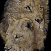 George Ann Johnson – “Companions on the Plain” - www.gajart.com