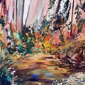 Heidi Dehncke – “Swamp” - https://heididehncke.wixsite.com/heididehnckefinear-1