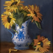 Ilene Silberstein - “Happiness in Blue and White”