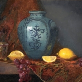 Ilene Silberstein - “Ikat Rug and Lemons”
