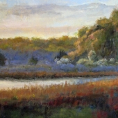 2nd Place - Paint - Lawtey (1) Img #2  Evening Inlet